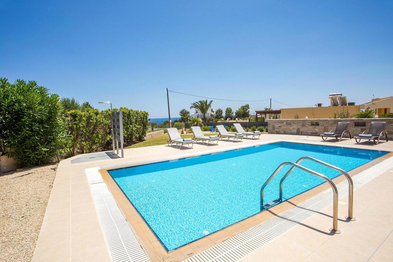 Luxury Villa Petalutha Kolymbia Bagian luar foto
