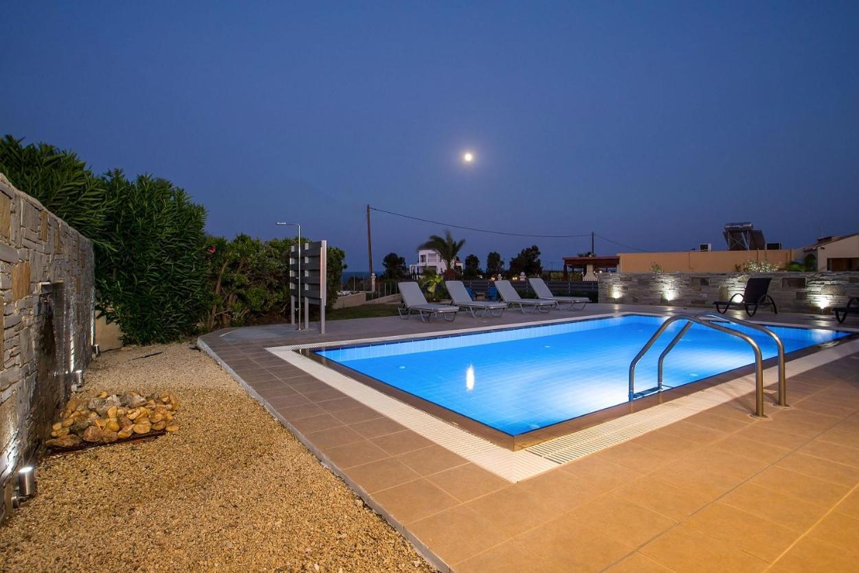 Luxury Villa Petalutha Kolymbia Bagian luar foto