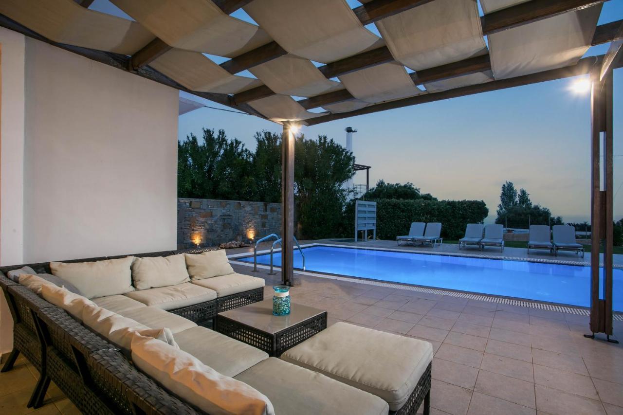 Luxury Villa Petalutha Kolymbia Bagian luar foto