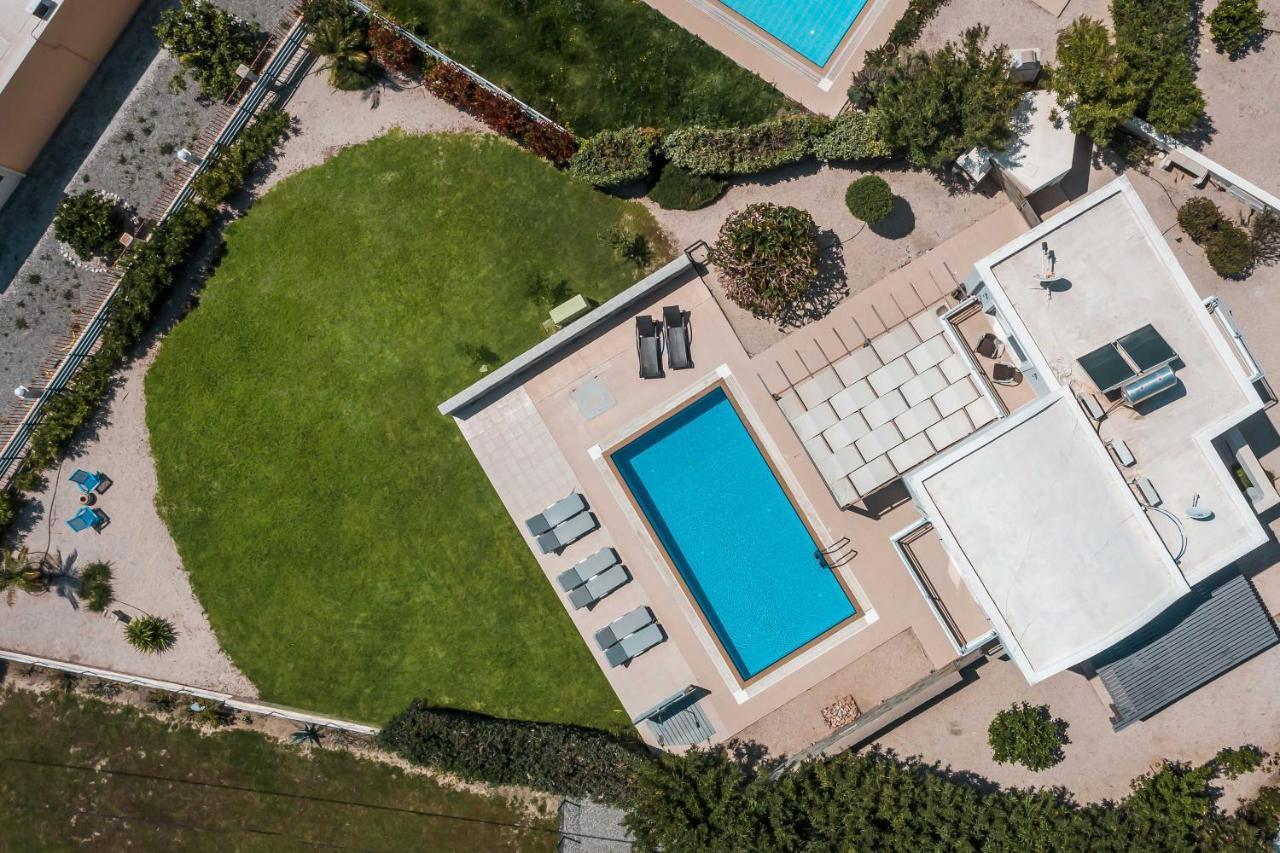 Luxury Villa Petalutha Kolymbia Bagian luar foto