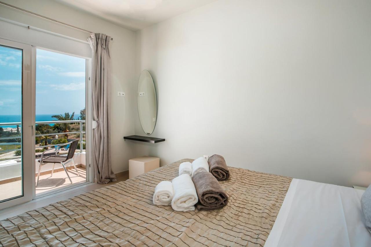 Luxury Villa Petalutha Kolymbia Bagian luar foto