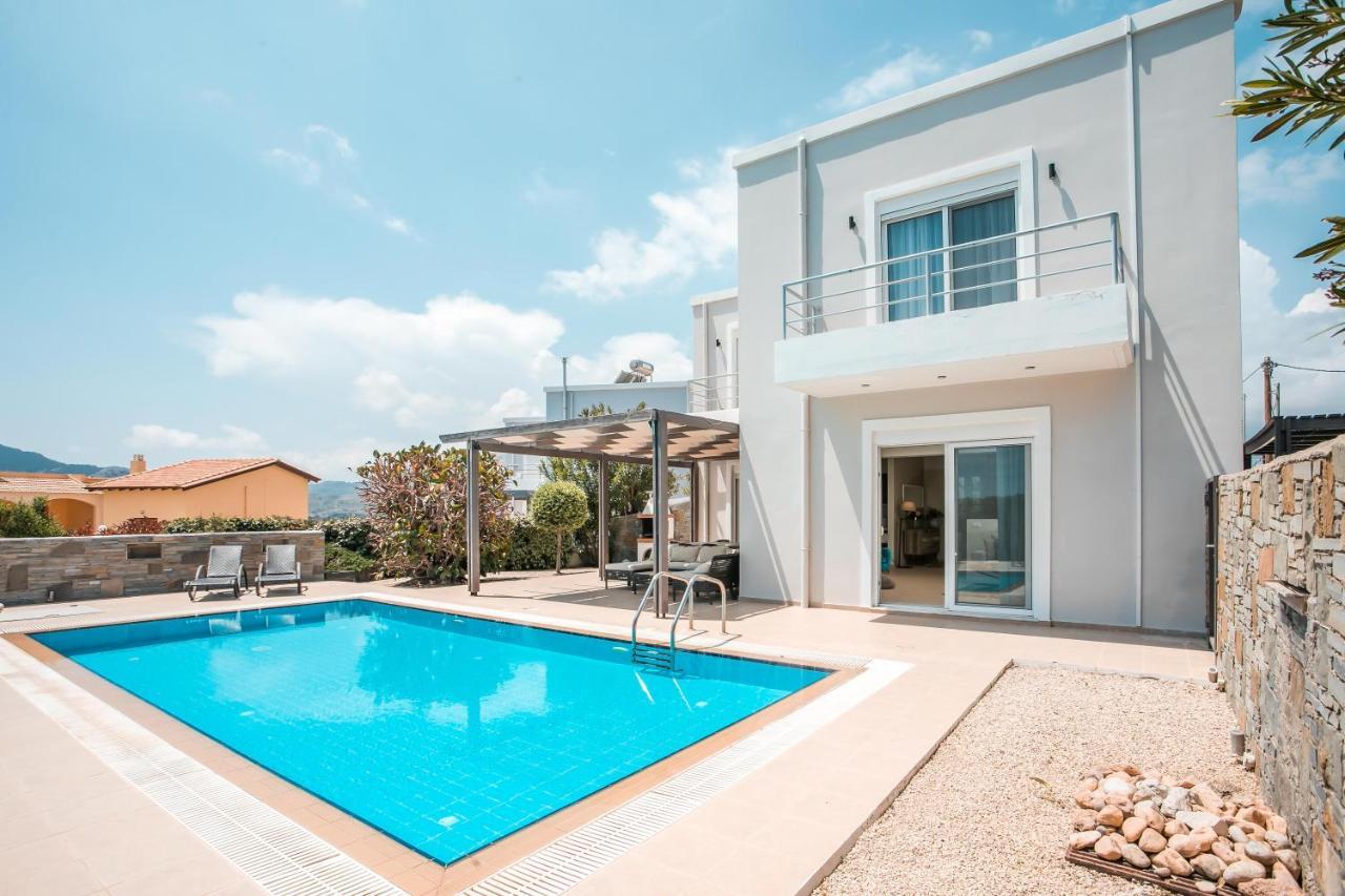 Luxury Villa Petalutha Kolymbia Bagian luar foto