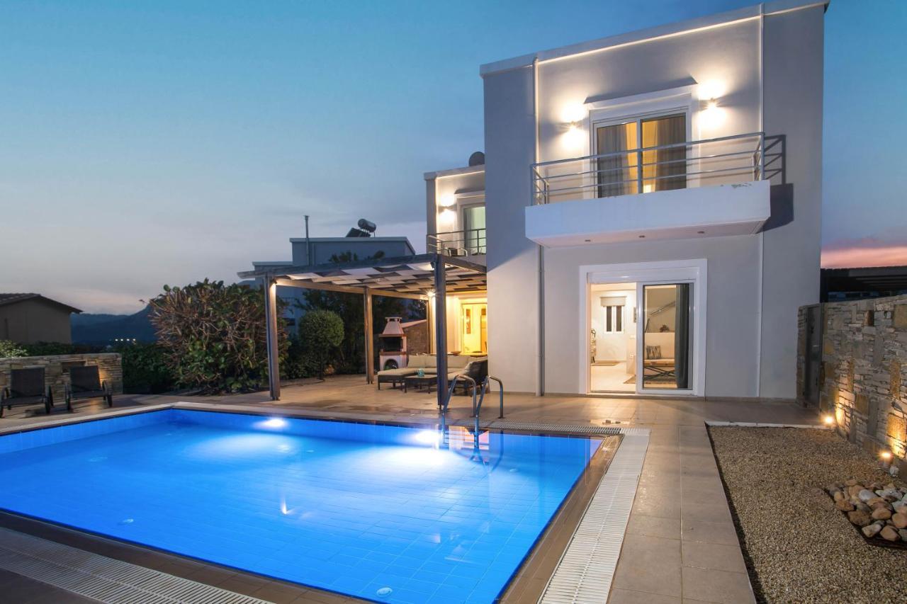 Luxury Villa Petalutha Kolymbia Bagian luar foto